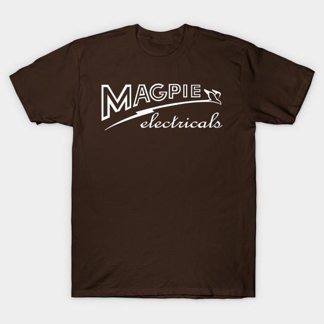 Magpie Electricals T-Shirt by MindsparkCreative